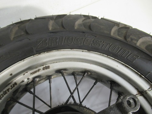 Yamaha TW 125 DE01 EZ01 Hinterrad Speichen Felge Trommel Bremse Ritzel - Bild 4 von 11