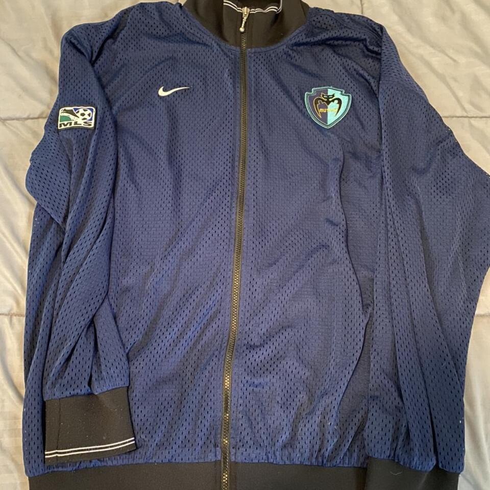 Vintage Nike Tampa bay Mutiny Mls 1997 Jacket Jersey As Worn By