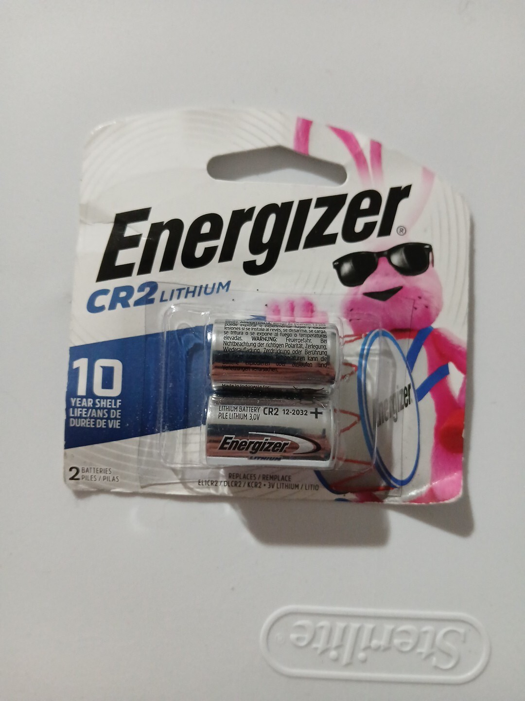 Energizer EL1CRBP2 3V Lithium CR2 Photo Battery - 2 Pack