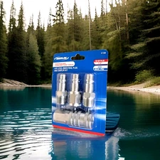 Merlin G-Style 1/2"4pc Steel Industrial Plug and Coupler Kit 300psi