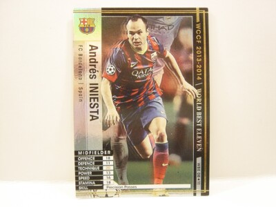 Panini WCCF 2013-14 WBE Andres Iniesta Lujan 1984 Spain No.8 FC