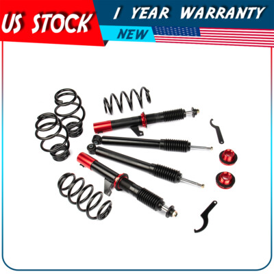 Suspension Lowering kits Coilovers For VW Jetta Golf GTI R MK6 Struts Adjustable
