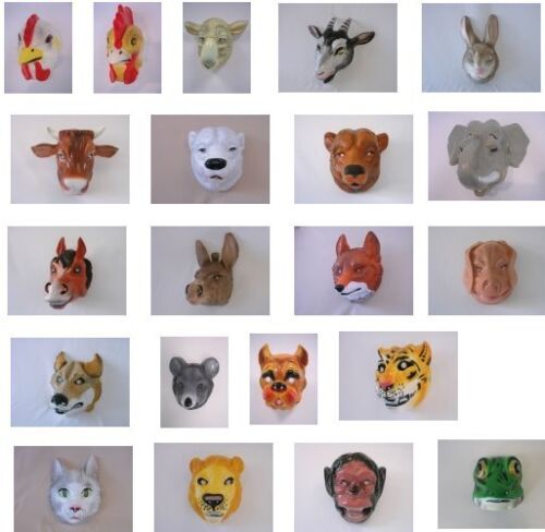 Tier Maske Tiermasken: Hase Affe Elefant versch.Modelle - Bild 1 von 22