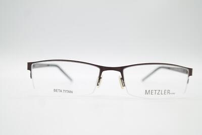 Metzler 5030 Titan Bronze Halbrand Brille Brillengestell eyeglasses Neu