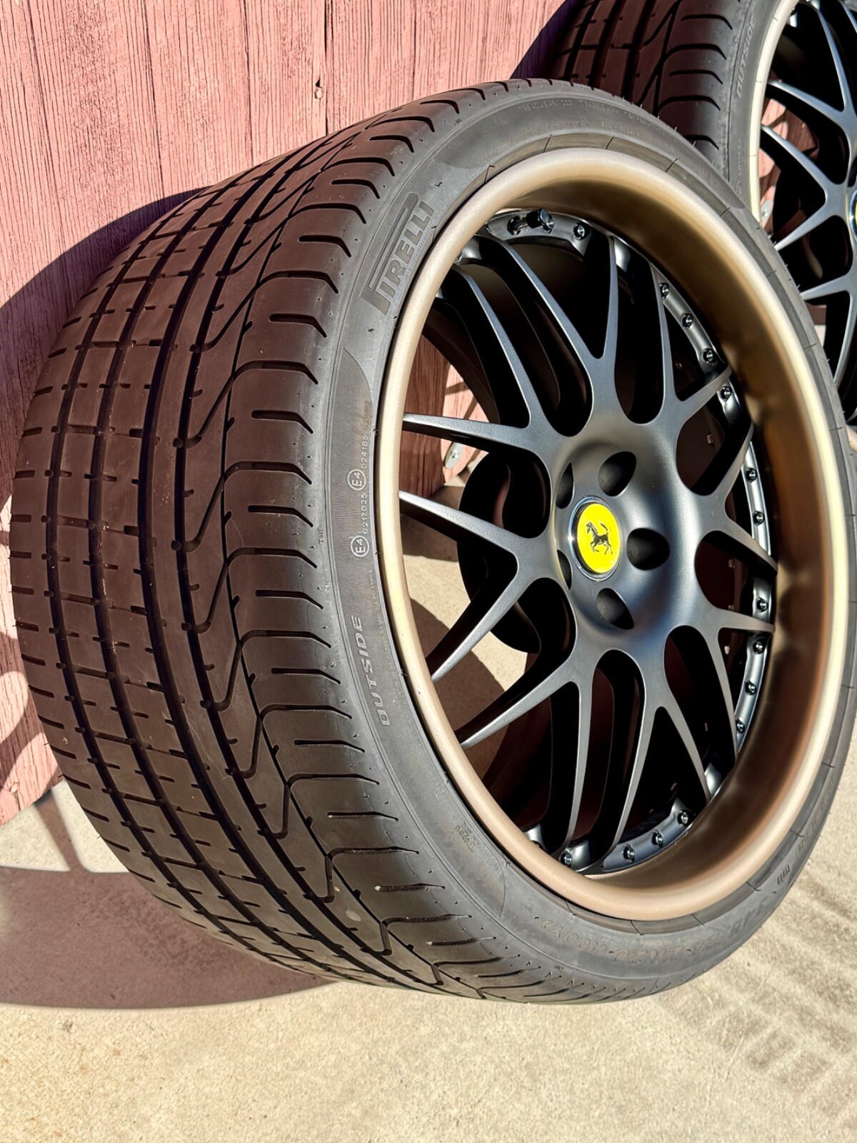 HRE 590R Factory refinished Ferrari F430 Wheels and Tires 19/20" !!