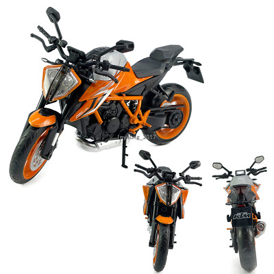 1:12 KTM 1290 Super Duke R Motorcycle Model Diecast Toy Vehicle Boys Toys  Orange