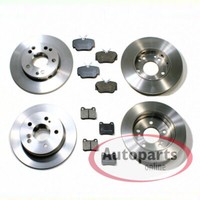 Zimmermann Bremsen Ø 284 Mm + Ø 258 Mm Vorne Hinten FüR Mercedes E-Klasse W124