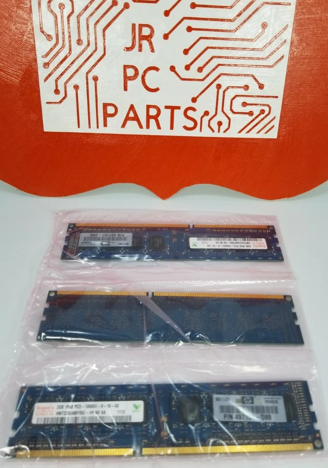 Hynix 6GB (2GB X 3) DIMM 1333 MHz DDR3 Memory (HMT325U6CFR8C-H9) - Image 2 of 4