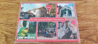 AK Bernburg / 100 Jahre  Ausflugsgaststätte Paradies / F E Privatpost