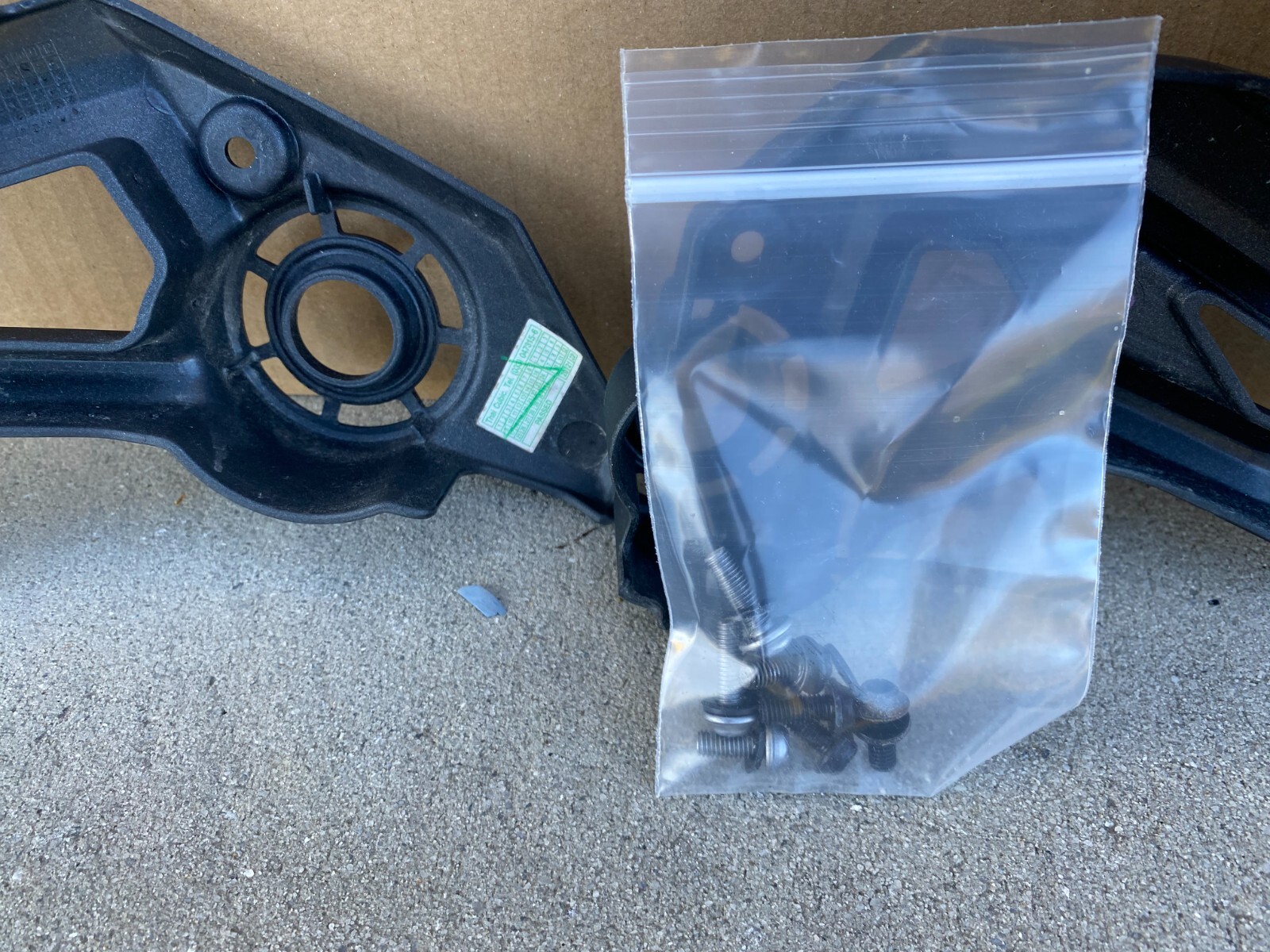 2017-2021 Kawasaki EX650 Fairing Side Cover Left Right Body Foot Frame trim OEM