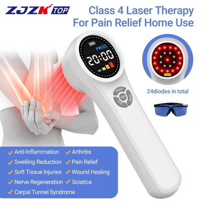 ZJZKTOP 1760mW Mls Laser Therapy Cold Laser Light Therapy for Pain Drug-free