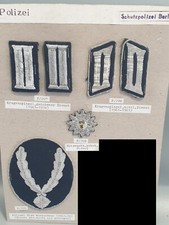 Allemagne Berlin premières années police de protection 1961-76 insigne de man...