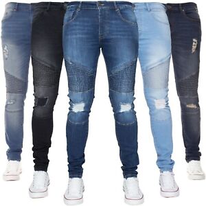 mens slim fit motorcycle jeans