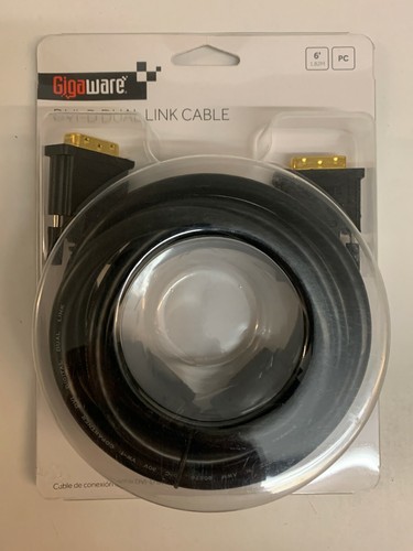 DVI 6' Ft Foot DVI-D Male Video LCD Graphics Monitor Cable High Speed 6-Foot New - Picture 2 of 12