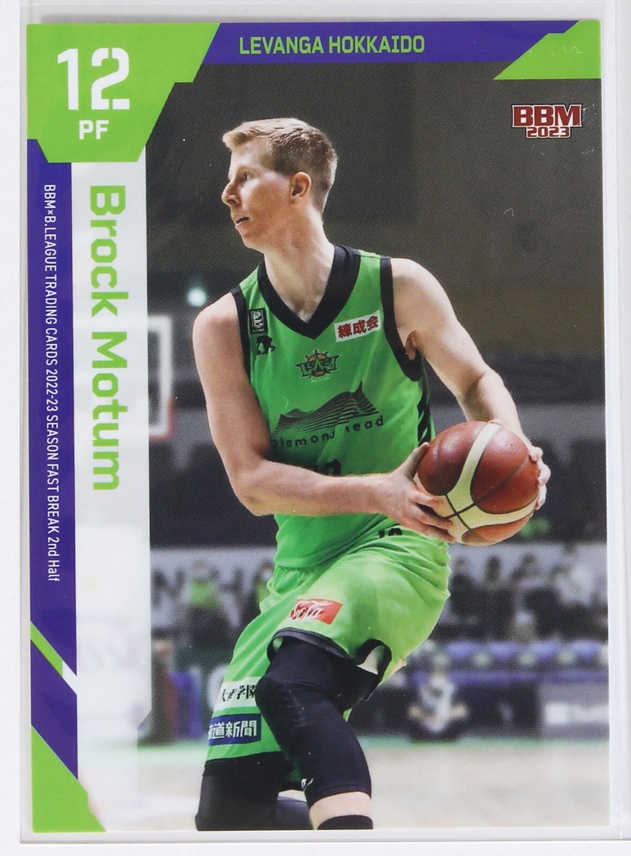 Brock Motum (LEVANGA)- 2023 B.LEAGUE Basketball Trading Card 2nd