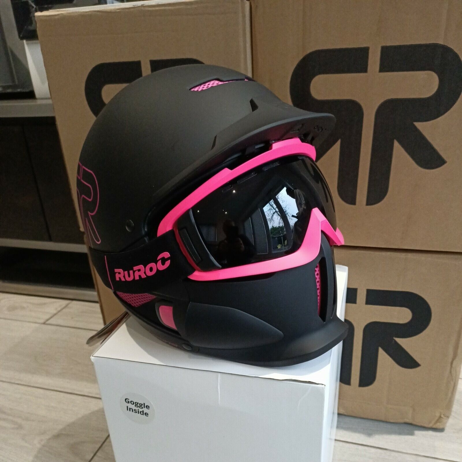 Ruroc PANTHER RG1-DX Nuovo di Zecca M/L 57-59cm RRP £ 259