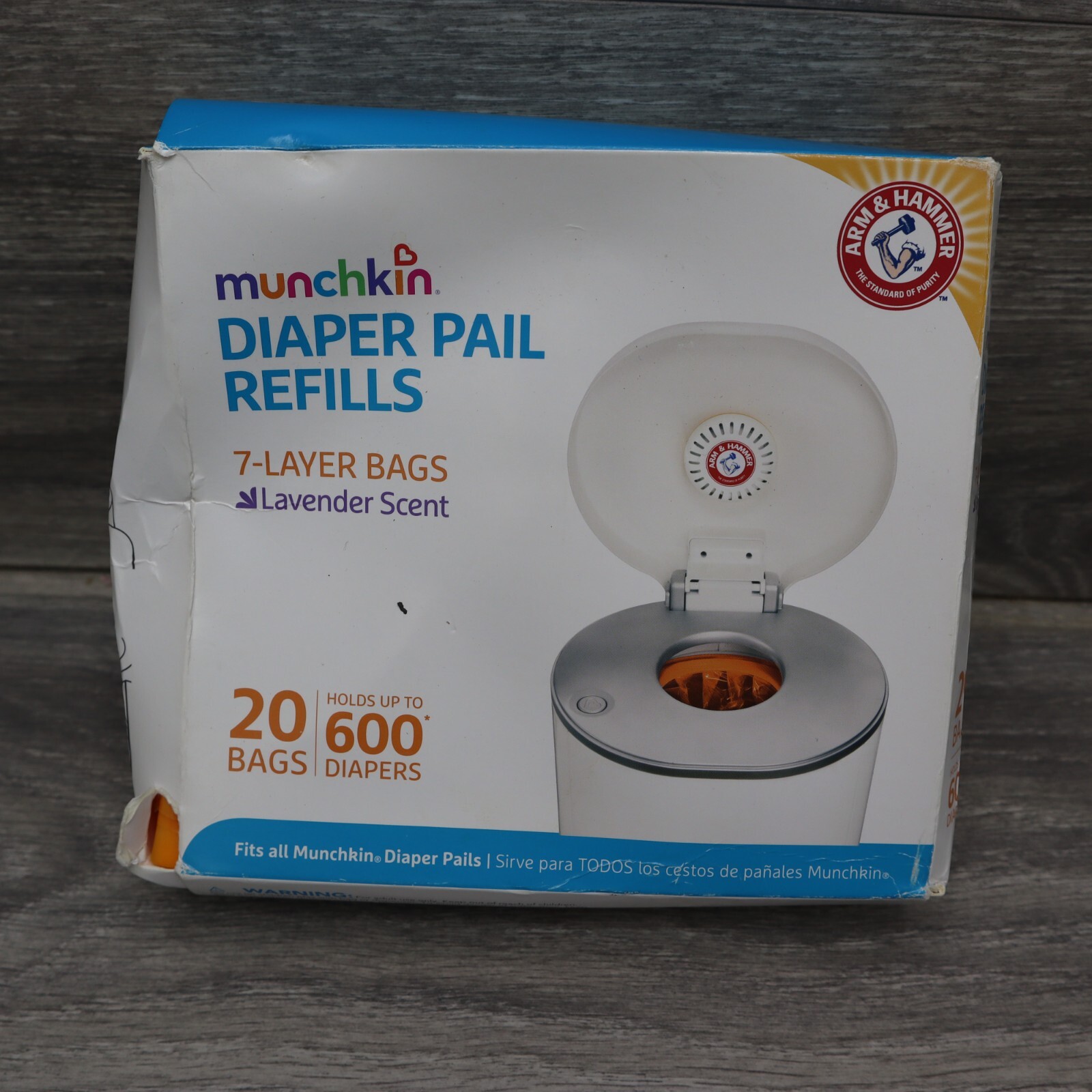 Pail Refills 7 Layer Bags Lavender Arm & Hammer 14 Bags