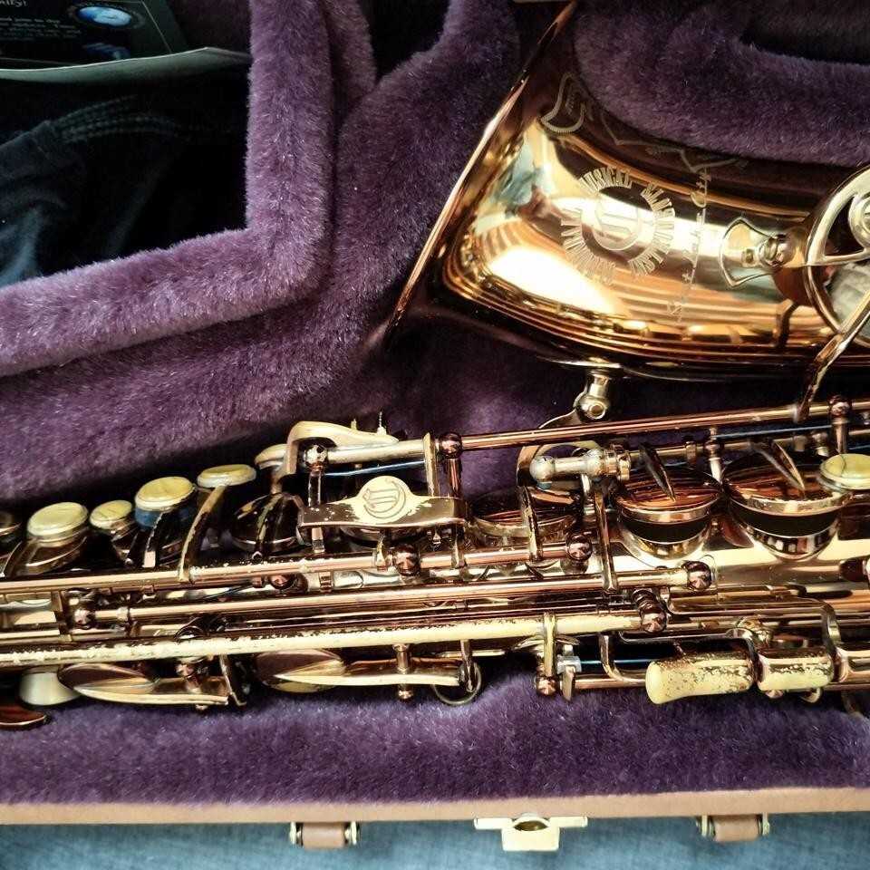 Cannonball Alto Saxophone AV/PCL vintage reborn series w/case from