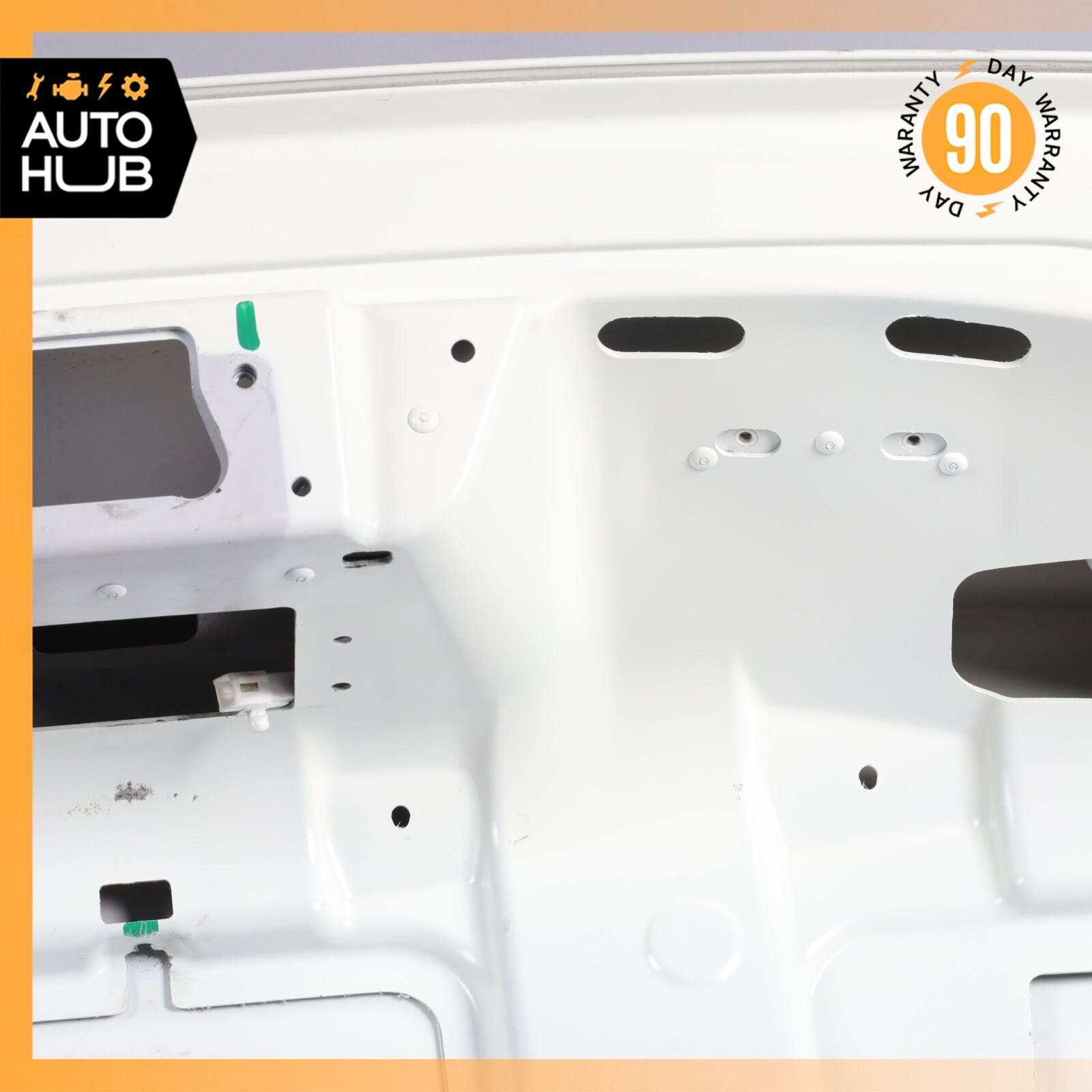 08-19 Maserati GranTurismo M145 Coupe Trunk Lid Panel Assembly White OEM 61k