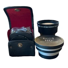 Opteka High Definition 2 Lens 52mm & Filter series 52mm Screw in Set of 3