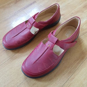 hotter ladies red shoes