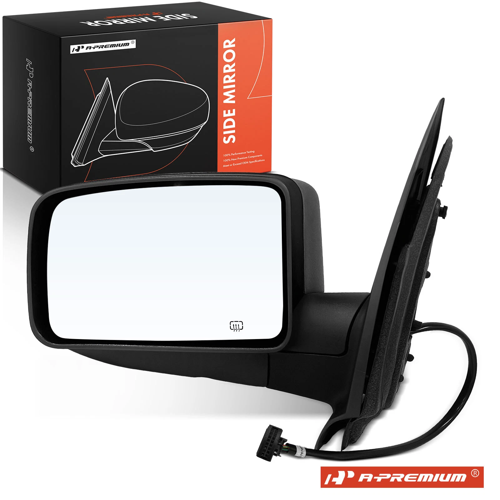 A-Premium Driver Power Mirror Manual Fold Heated for Ford Expedition 2004-2006