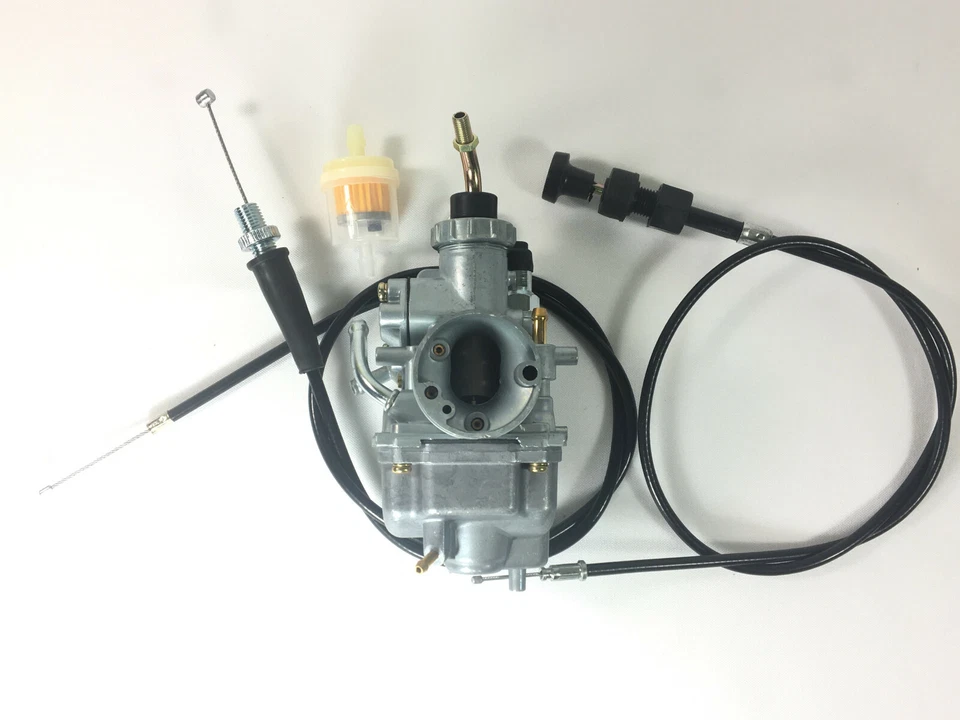 Carburetor Carb and Throttle & Choke Cable For Yamaha TTR125E  TTR125 2000-2007 - Image 3 of 4