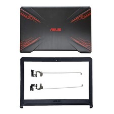 New For Asus TUF Gaming FX504 FX504G FX80 FX80G LCD Back Cover Bezel Hinges Red