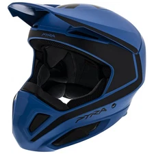 Ski-Doo Pyra Snomobile Helmet Hi-Max Air Vent System Lightweight Indigo Blue