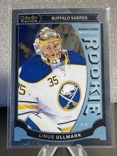 2015-16 O-Pee-Chee Platinum Marquee Rookie Linus Ullmark #M13 Buffalo Sabres