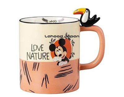 Sun Art Disney Mickey Mouse Toucan Mug with Figure Approx. 355ml SAN3625