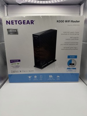 Netgear N300 WiFi Router [WNR2000] NEW SEALED Improves Speed and Signal Strength