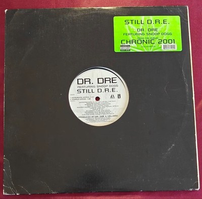 Dr Dre ft Snoop Dogg   Still D.R.E. 12'' Rare 1999 Aftermath Single OG Hip Hop