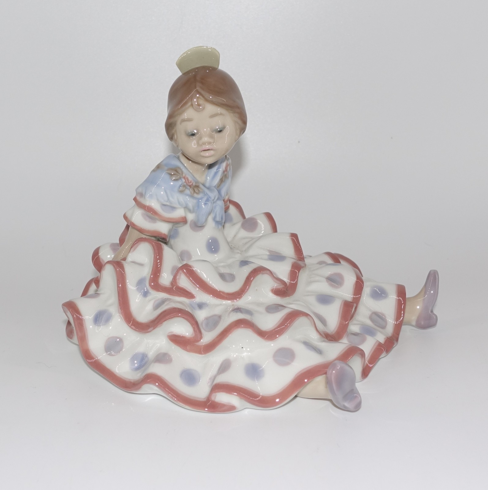 1985 Lladro A Time to Rest Porcelain Figurine Spanish