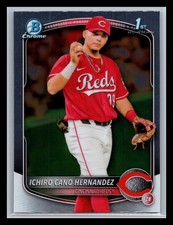Ichiro Cano Hernandez Cincinnati Reds 2025 Bowman #BCP-18 Chrome Prospects