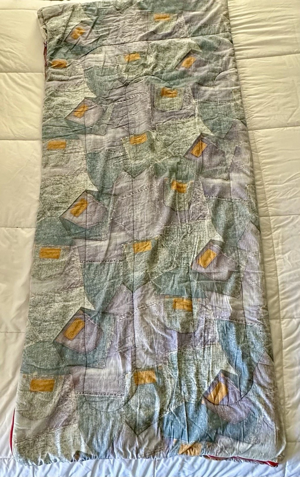 Vintage 1970s Wrangler Retro Sleeping Bag