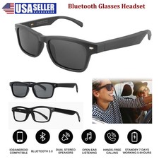 Wireless Bluetooth 5.0 Sunglasses Headset Outdoor Sport Smart Glasses Earphones
