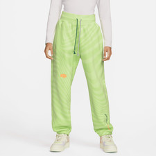 Nike Sportswear Womens Phoenix High Rise Sweatpants Green Size S FREE SHP 80