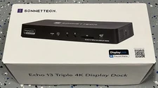 SONNET ECHO 13 TRIPLE 4K DISPLAY DOCK  |  ECHO-DK3M-TB  |  NEW