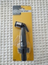 Everbilt Kitchen Side Spray, Black