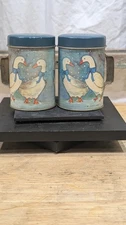 Winter Geese Salt & Pepper Shaker Set.