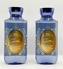 Bath  Body Works Cinderella Disney Princess Body Wash/ Shower Gel 10 Fl Oz x 2