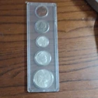 1948 Franklin Half Dollar 50C U.S. Coins set of 5 1948 coins $.50 Ben Franklin