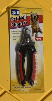 Epica Professional Dog Nail Clipper, Nail Clippers for Large Dogs- FREE SHIPPING