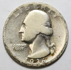 1936-D 25c Washington Silver Quarter - RAW - Better Date / Great Filler Coin