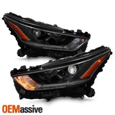 For 2020-2024 Toyota Highlander Dual Beam Projector Headlamps Pair Wnon Led Drl