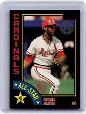 Ozzie Smith 2019 Topps 1984 All Star Black Insert #84AS-OS STL Cardinals /299 SP