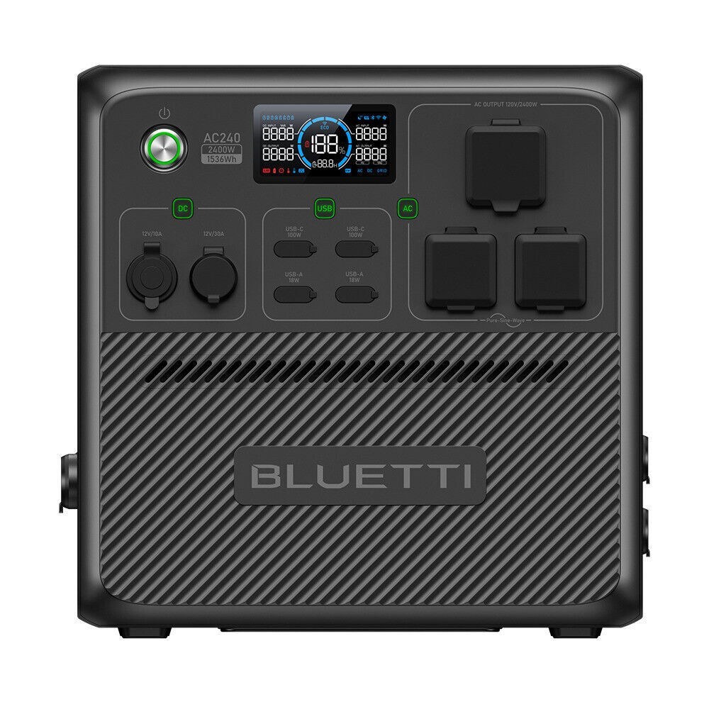 BLUETTI Pioneer 150(AC240) 1536Wh Portable Power Station IP65 Rating for Travel