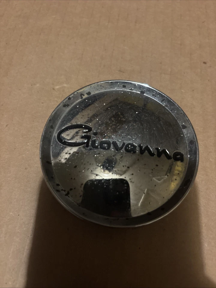 Juego de 4 GIOVANNA 020K74-1 TAPA CENTRAL CROMADA DE ALEACIÓN PERSONALIZADA A PRESIÓN Foto 3 de 4