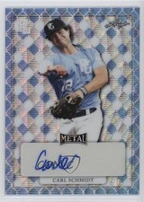 2022 Leaf Perfect Game National Showcase Platinum Wave 1/1 Carl Schmidt Auto nd3